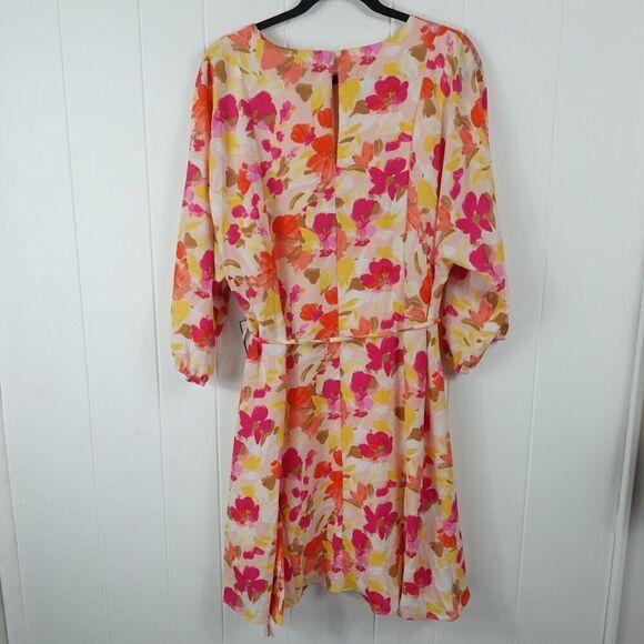 Jessica Howard Womens Floral Fit & Flare Dress Size 14 - Picture 9 of 12
